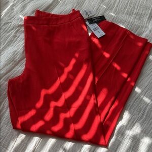 Chic Red Trousers